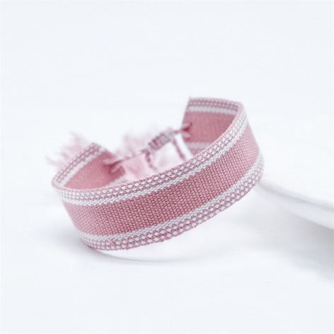 Embroidered Message Bracelet Collection