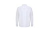 white linen long-sleeve shirt