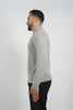 Cashmere Pullover Zipper Grey