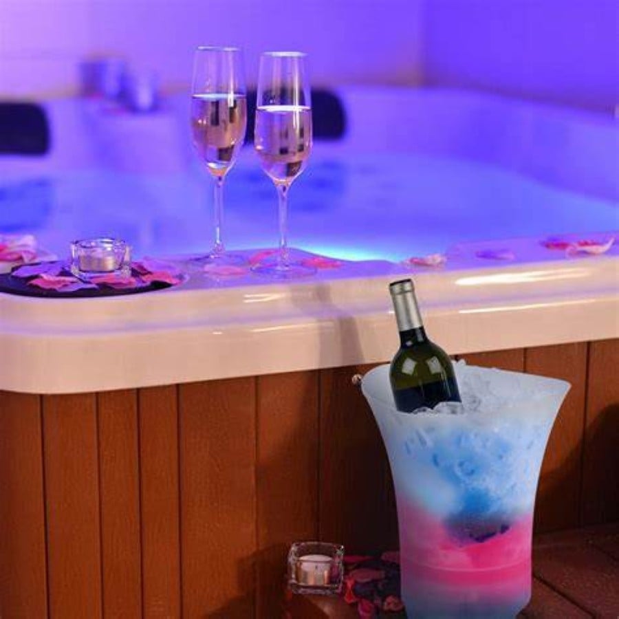 LED Ice Bucket with Bluetooth Speaker test