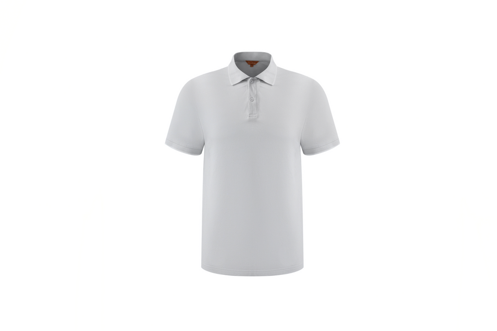grey classic polo t-shirt