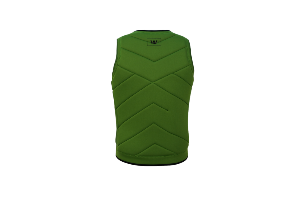 Jet Ski Life Vest with Pocket -Black & Green