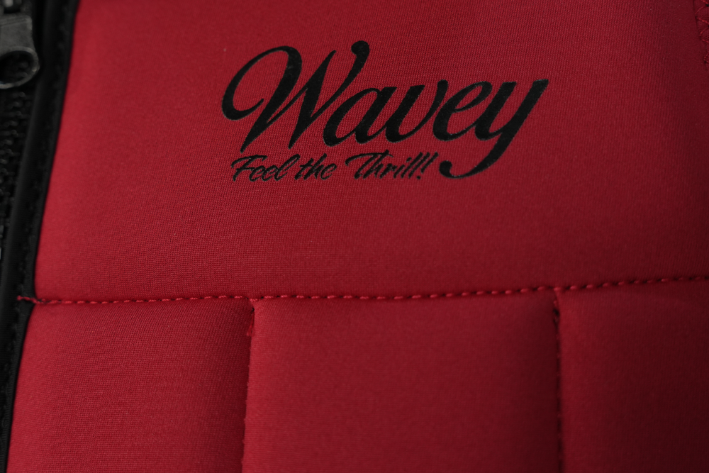 Reversible Jet Ski Life Vest Jacket- Red & Black
