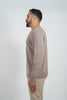 Wool Pullover Circle Neck - Camel