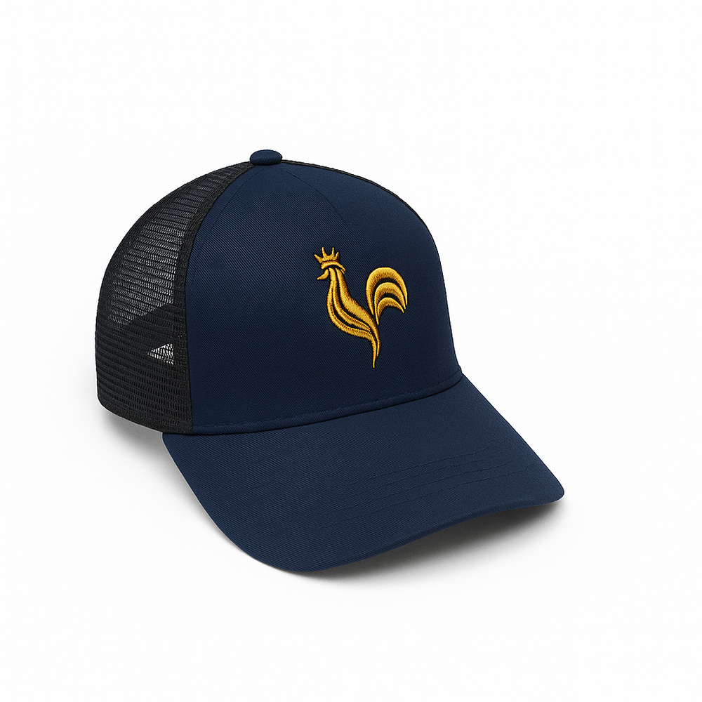 les bleus blue trucker – men’s cap | comfortable & stylish