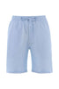 Linen shorts-Baby Blue