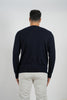 Wool Pullover Circle Neck - Black