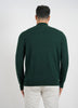 Wool Pullover Zipper- Green