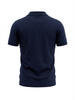 Wool Polo V Neck With Line On Body (Thin) Short Sleeve