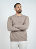 Wool Pullover Polo - Camel