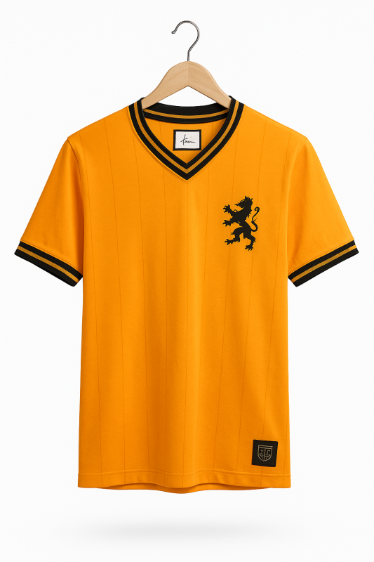 de el leeuw holland orange - football town t-shirt