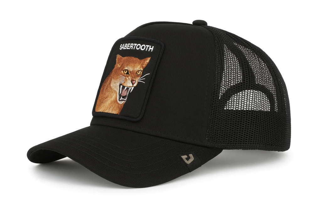 the sabertooth tiger – men’s cap | comfortable & stylish