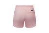 solid pink swim shorts