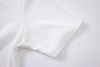 towel polo shirt white