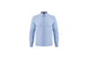 baby blue linen long-sleeve shirt
