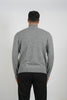 Wool Pullover Zipper-  Gray