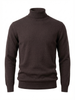 Cashmere High Neck Pullover BROWN