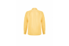 yellow linen long-sleeve shirt