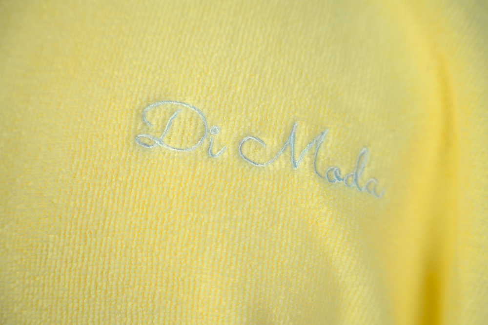 yellow hooded towel– short sleeve free size