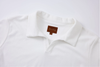 towel polo shirt white