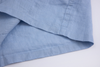 baby blue linen long-sleeve shirt