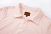towel polo shirt pink