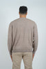 Wool Pullover Circle Neck - Camel