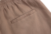brown linen short