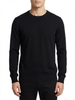 W25 Wool Circle Neck Long Sleeve BLACK
