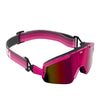 full-view protective sport goggles pink