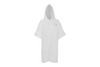 white hooded towel– short sleeve free size
