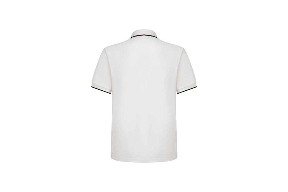 white classic polo t-shirt