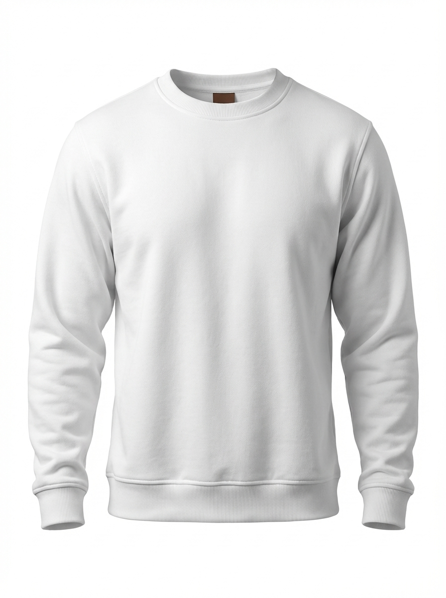 Wool Circle Neck Long Sleeve CREAM