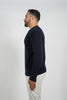 Wool Pullover Circle Neck - Black