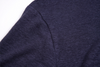 navy linen polo shirt