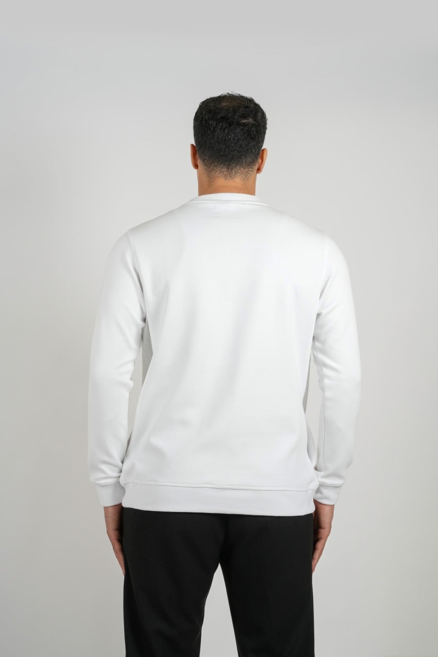 Plain White Sweater