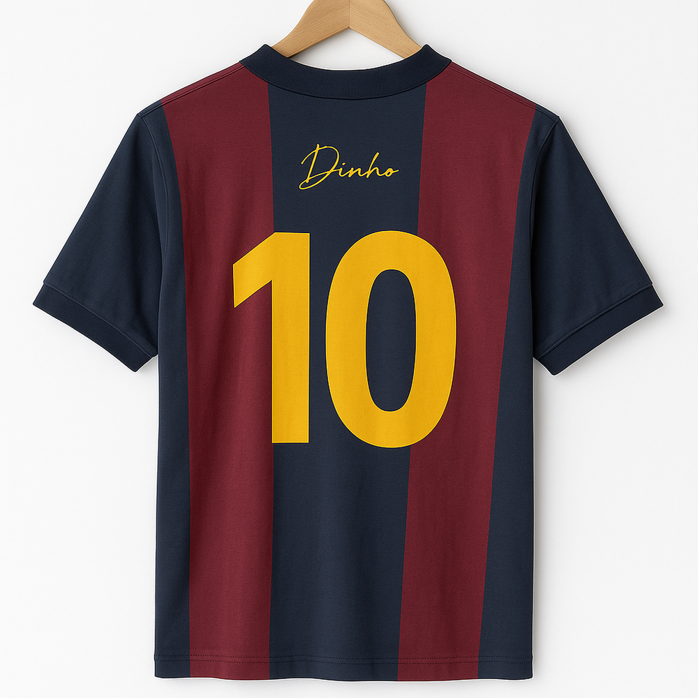 tribute dinho - football town t-shirt