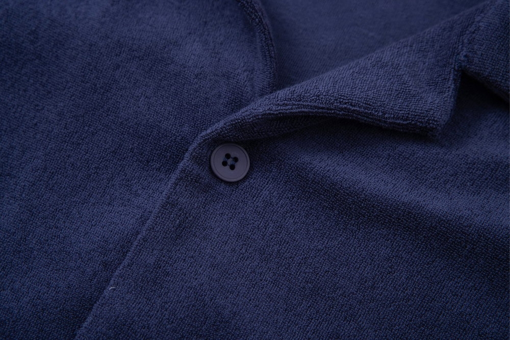 navy howell long-sleeve shirt