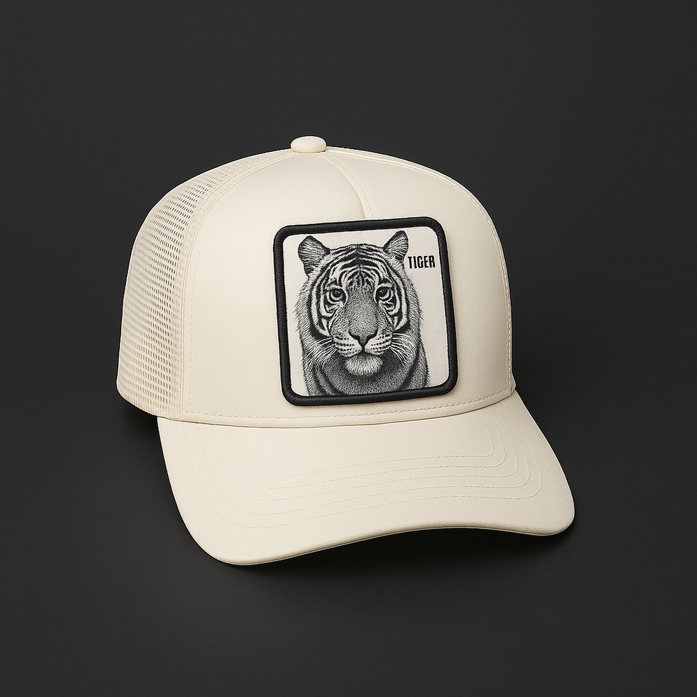 the white tiger – men’s cap | comfortable & stylish