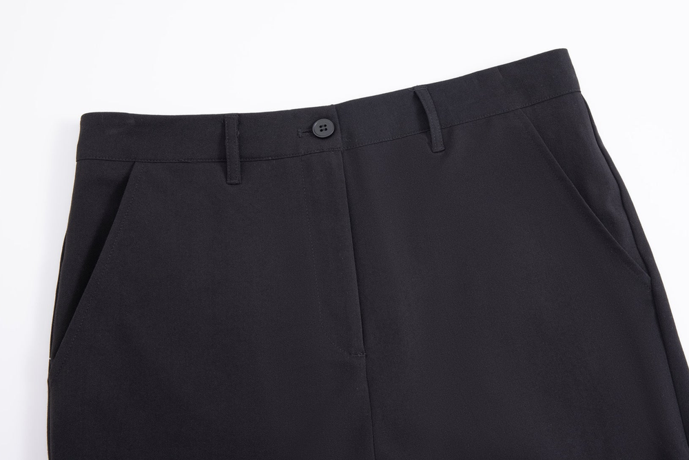 classic chino pants black