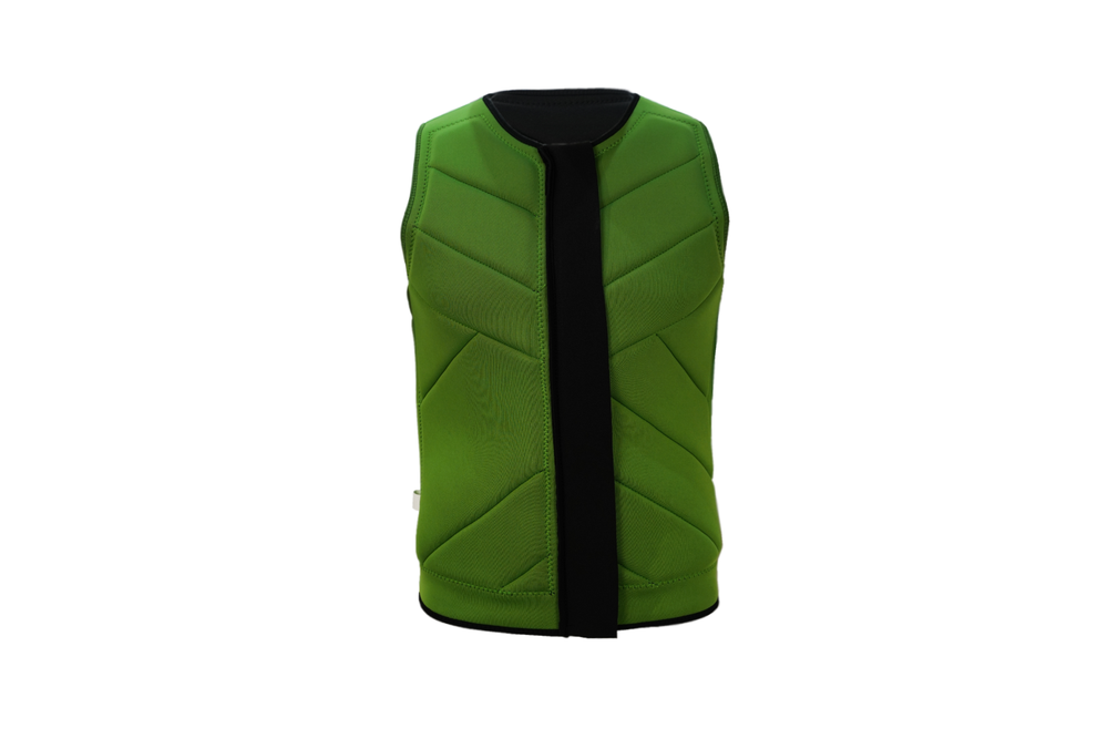 Jet Ski Life Vest with Pocket -Black & Green