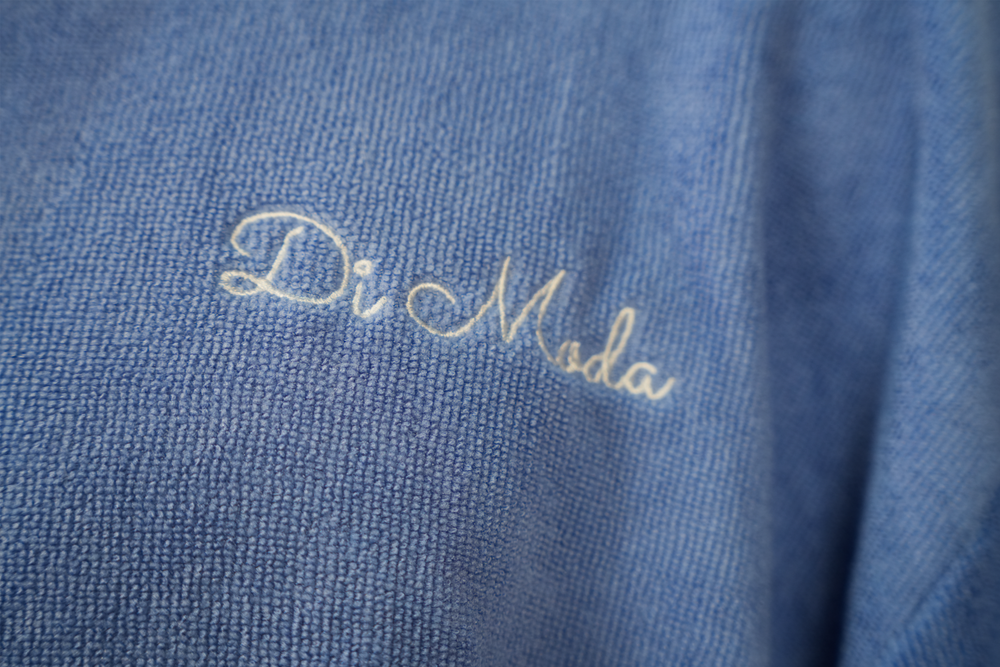 towel hoodie free size – blue