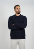 Wool Pullover Polo - Black