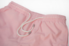solid pink swim shorts