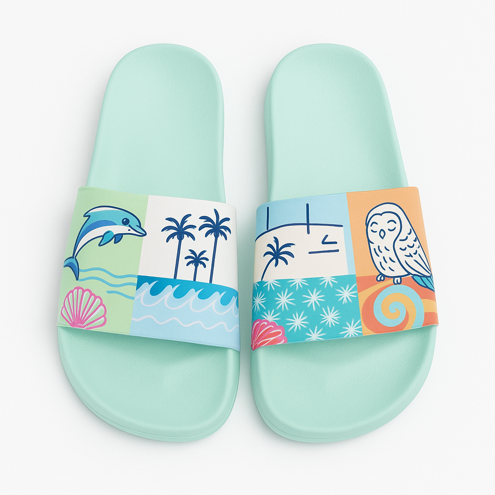 the elkei unisex summer slippers – lightweight, comfortable & quick-dry
