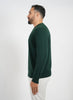 Wool Pullover Circle Neck - Green