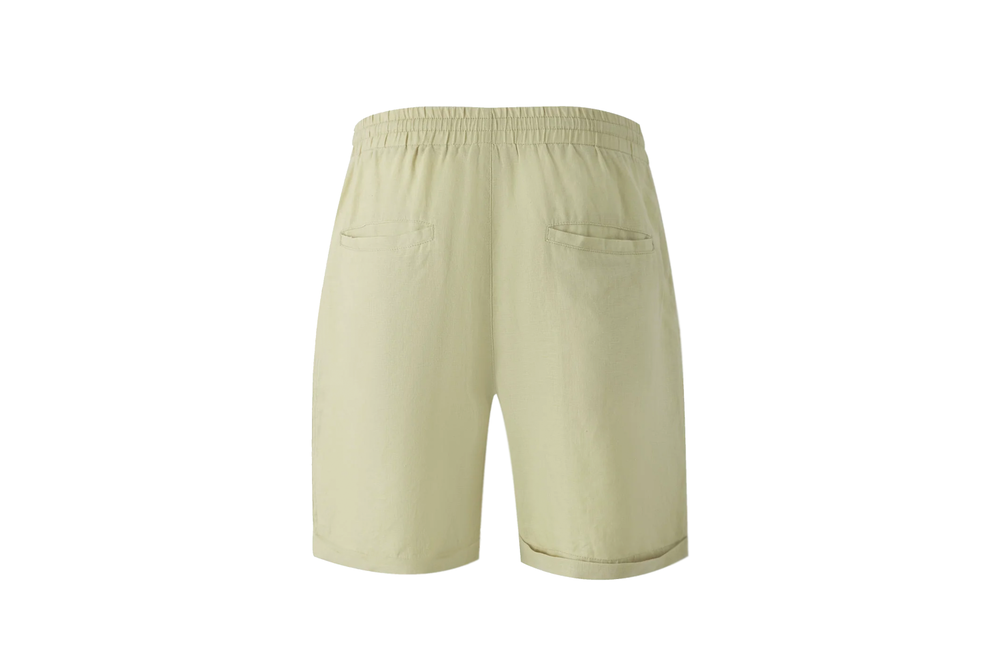 mintgreen linen short