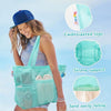 Tagitary Mesh Beach Bag-Blue