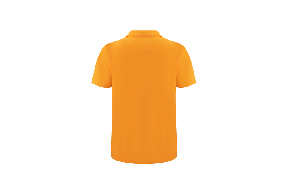 towel polo shirt orange