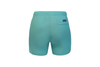 solid turquois swim shorts